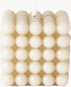Vela LED a pilhas com função de cintilação Bolle, Alt 13 cm