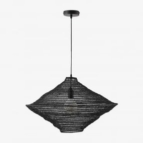 Luminária De Teto Em Ferro Zulma Ø65 Cm Preto - Sklum