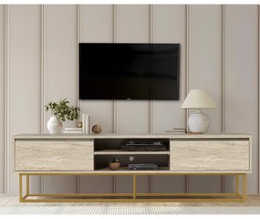 Móvel TV Rodez 180 – Traverten – 180x50x40 cm