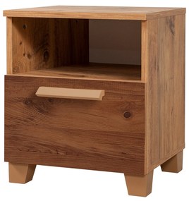 Mesa de Cabeceira Leva Alfa – Pinheiro Atlântico – 45x52x40 cm
