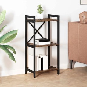 vidaXL Estante Carvalho fumado 40 x 30 x 83 cm Madeira processada