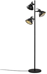 Candeeiro de Pé Spoly – Preto – 37 x 37 x 162 cm