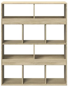 Estante 100x33x125,5 cm derivados de madeira carvalho sonoma