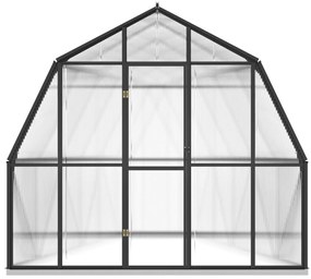 Estufa GreenHouse com Base - 9,53 m² - Estrutura em Aluminio e Aço