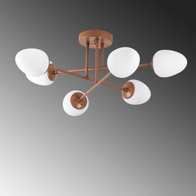 Candeeiro Chandelier Camflo – Cobre – 81 x 81 cm