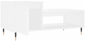 Mesa de centro 100x50x45 cm derivados de madeira branco