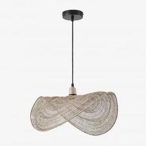 Lâmpada De Teto Suspensa Em Ferro Garaine Beige Creme - Sklum
