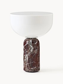 Candeeiro de mesa LED pequeno portátil e regulável em mármore Kizu