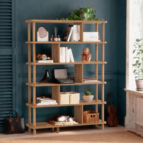 Estante Meta – Atlantic Pine – 120x168,5x28 cm