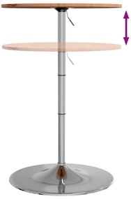 Mesa de bar Ø60x89,5 cm madeira de faia maciça