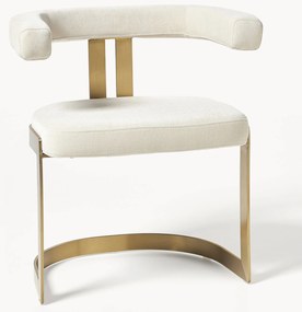 Cadeira com braços estofada Gianni