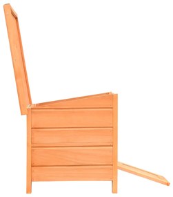 Casa para gatos pinho e abeto maciços 50x46x43,5 cm