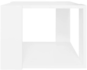 Mesa de centro 40x40x30 cm madeira processada branco