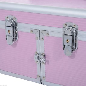 ® Mala para Maquilhagem Organizador Cosméticos Profissional 29x21x20cm