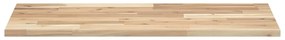 Tampo de mesa retangular 80x40x2 cm madeira de acácia maciça