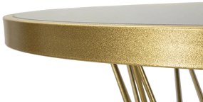 MESA DE BAR TOWER Ø70x103 CM DOURADA