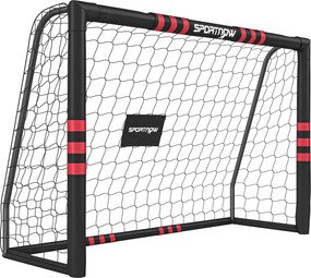 SPORTNOW Baliza de futebol para jardim 1,8 x 1,2 m para jovens e adultos - Baliza robusta para exterior com rede, acolchoamento, âncoras de solo | Aosom Portugal