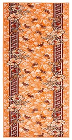 vidaXL Passadeira 100x250 cm polipropileno terracota