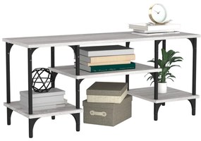 Móvel para TV 102x35x45,5 cm derivados madeira cinzento sonoma