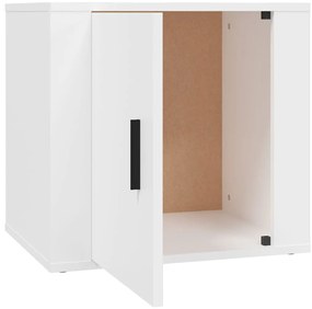 Mesas de cabeceira 2 pcs 50x39x47 cm branco
