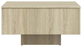 Mesa de centro 60x60x31,5 cm derivados madeira carvalho sonoma