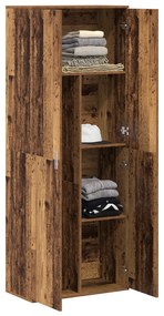 Highboard Madeira Velha 70x35x180 cm Madeira Engenharia
