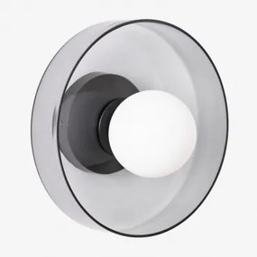 Aplique De Parede Para Casa De Banho Jaxal Preto & Ø25 Cm - Sklum