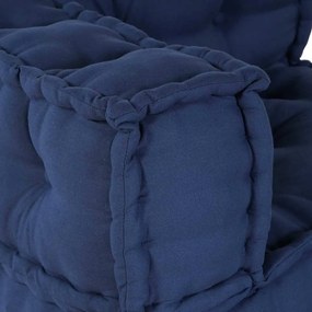 Puff Modular 2 pcs Tecido Índigo