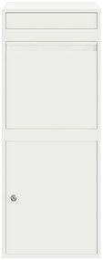 Caixa para entrega de pacotes Branco 41 x 38 x 103 cm Aço