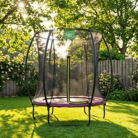Trampolim redondo Silhouette ø183 cm - rosa