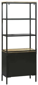 Highboard vidaXL 70x35x180 cm Madeira Sólida Mango Rústica