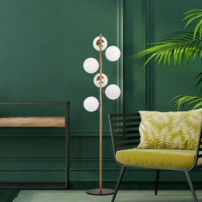 Candeeiro de Pé Fazli – Vintage – 35 x 22 x 163 cm