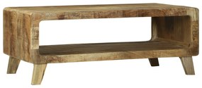 Mesa de café 90x50x35 cm Madeira de Mangueira Maciça