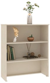 Topo p/ armário alto HAMAR 85x35x100 pinho maciço castanho-mel
