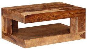 Mesa de centro madeira de sheesham sólida - 292641