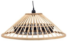 Candeeiro de Teto Dkd Home Decor Castanho Bambu 50 W (60 X 60 X 21 cm)