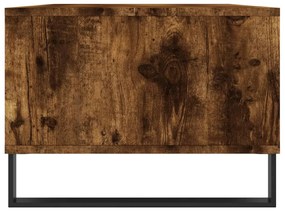 Mesa de centro 90x50x36,5 cm derivados madeira carvalho fumado