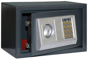 vidaXL Cofre Digital Eletrónico Cinza Escuro 31x20x20 cm Aço