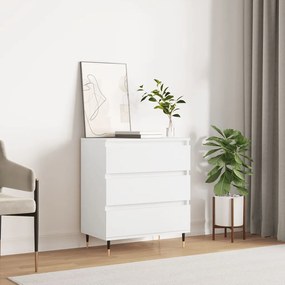 vidaXL Aparador 60x35x70 cm derivados de madeira branco