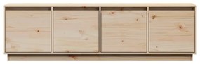 Móvel de TV 156x37x45 cm madeira de pinho maciça