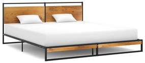 vidaXL Estrutura de cama metal 180x200 cm