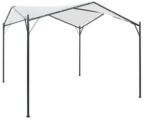 vidaXL Gazebo 3x3x2,6 m 180 g/m² branco