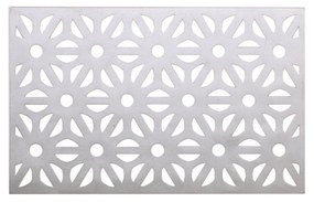 Individual Pvc Prata 45X30CM