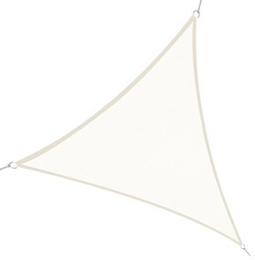 Outsunny Vela de Sombra Triangular 4x4x4 m Toldo Vela de Poliéster com