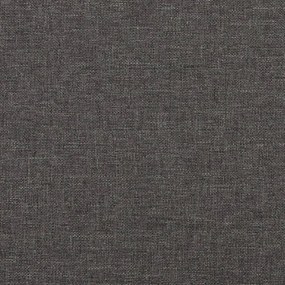 Painel de parede 12 pcs 60x15cm tecido 1,08 m² cor cinza-escuro