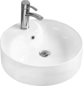 Mexen Lila lavatório de bancada 46 x 46 cm, branco - 21824600