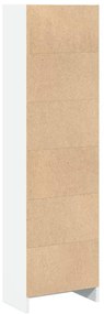 Estante 40x24x143 cm derivados de madeira branco