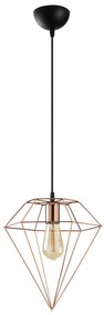 Candeeiro de Teto Elmas – Cobre – 30 x 30 cm