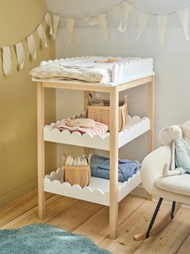 Mesa muda fraldas FESTON. branco