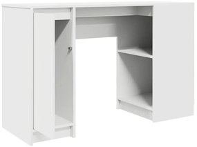 Secretária 120x42x76 cm derivados de madeira branco